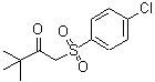 CAS 登录号：207974-06-9， 1-[(4-氯苯基)磺酰基]-3,3-二甲基-2-丁酮