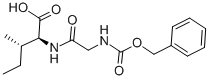 CAS#: 20807-11-8, 3-Methyl-2-[[2-(Phenylmethoxycarbonylamino)Acetyl]Amino]Pentanoic Acid
