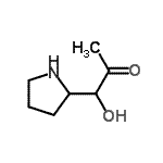 CAS#: 208102-58-3, 1-Hydroxy-1-(2-Pyrrolidinyl)Acetone
