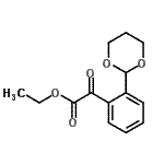 CAS#: 208196-15-0, Ethyl [2-(1,3-Dioxan-2-Yl)Phenyl](Oxo)Acetate