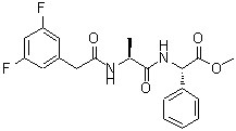 CAS#: 208255-51-0, Methyl (2S)-({N-[(3,5-Difluorophenyl)Acetyl]-L-Alanyl}Amino)(Phenyl)Acetate