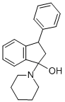CAS 登录号：20845-62-9， 3-苯基-1-(2-哌啶基)-1-茚满醇
