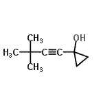CAS 登录号：208652-27-1， 1-(3,3-二甲基-1-丁炔-1-基)环丙醇