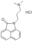 CAS#: 20904-09-0, 1-(3-(Dimethylamino)Propyl)-Benz(cd)Indol-2(1H)-One Monohydrochloride