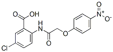 CAS#: 20916-28-3, 5-Chloro-2-[[2-(4-Nitrophenoxy)Acetyl]Amino]Benzoic Acid