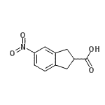CAS#: 209225-01-4, 5-Nitro-2-Indanecarboxylic Acid