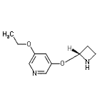 CAS 登录号：209328-17-6， 3-[(2S)-2-氮杂环丁基甲氧基]-5-乙氧基吡啶