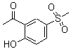 CAS 登录号：20951-24-0， 1-[2-羟基-5-(甲基磺酰基)苯基]乙酮
