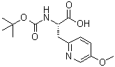CAS 登录号：209526-94-3， 3-(5-甲氧基-2-吡啶基)-N-{[(2-甲基-2-丙基)氧基]羰基}丙氨酸