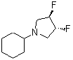 CAS#: 209625-81-0, (3R,4R)-1-Cyclohexyl-3,4-Difluoropyrrolidine