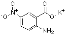 CAS 登录号：209664-72-2， 2-氨基-5-硝基苯甲酸钾