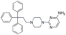 CAS 登录号：20980-14-7， 2-[4-(3,3,3-三苯基丙基)-1-哌嗪基]嘧啶-4-胺