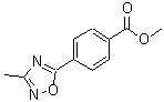 CAS#: 209912-44-7, Methyl 4-(3-Methyl-1,2,4-Oxadiazol-5-Yl)Benzoate