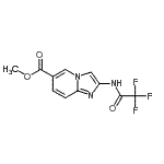 CAS#: 209971-50-6, Methyl 2-[(Trifluoroacetyl)Amino]Imidazo[1,2-a]Pyridine-6-Carboxylate