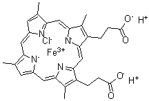 CAS 登录号:21007-21-6, Deuteroferriheme