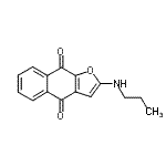 CAS 登录号：210117-65-0， 2-(丙基氨基)萘并[2,3-b]呋喃-4,9-二酮