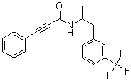 CAS 登录号：21015-16-7， N-[alpha-甲基-M-(三氟甲基)苯乙基]-3-苯基丙炔酰胺