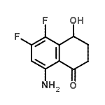 CAS#: 210346-35-3, 8-Amino-5,6-Difluoro-4-Hydroxy-3,4-Dihydro-1(2H)-Naphthalenone