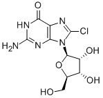 CAS 登录号：2104-68-9， 8-氯-鸟苷
