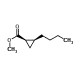 CAS#: 210546-52-4, Methyl (1R,2S)-2-Butylcyclopropanecarboxylate
