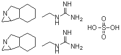 CAS#: 21073-23-4, Methanohexahydroisoindoline Ethylguanidine Hemisulfate