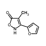 CAS 登录号：210836-31-0， 3-(2-呋喃基)-4-甲基-1,2-恶唑-5(2H)-酮