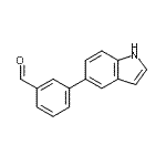 CAS#: 210888-94-1, 3-(1H-Indol-5-Yl)Benzaldehyde