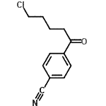 CAS 登录号：210962-46-2， 4-(5-氯戊烷酰基)苯甲腈