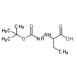 CAS 登录号：211107-24-3， 2-(2-{[(2-甲基-2-丙基)氧基]羰基}肼基)丁酸