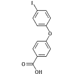 CAS#: 21120-69-4, 4-(4-Iodophenoxy)Benzoic Acid