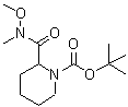 CAS#: 211310-10-0, 2-Methyl-2-Propanyl 2-[Methoxy(Methyl)Carbamoyl]-1-Piperidinecarboxylate