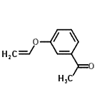 CAS 登录号：211310-11-1， 1-[3-(乙烯基氧基)苯基]乙酮