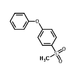 CAS#: 21134-15-6, 1-(Methylsulfonyl)-4-Phenoxybenzene