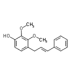 CAS#: 21148-34-5, 2,3-Dimethoxy-4-[(2E)-3-Phenyl-2-Propen-1-Yl]Phenol