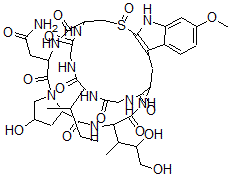 CAS 登录号：21150-19-6， 6'-O-甲基alpha-鹅膏毒素