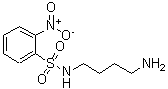 CAS 登录号：211512-13-9， N-(4-氨基丁基)-2-硝基苯磺酰胺
