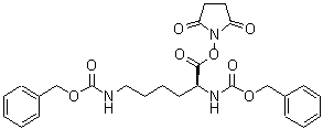 CAS 登录号：2116-83-8， 2,5-二氧代-1-吡咯烷基 N<sup>2</sup>,N<sup>6</sup>-二[(苄氧基)羰基]-L-赖氨酸酯
