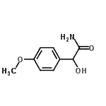 CAS 登录号：21165-16-2， 2-羟基-2-(4-甲氧基苯基)乙酰胺