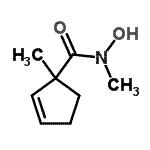 CAS#: 211696-66-1, N-Hydroxy-N,1-Dimethyl-2-Cyclopentene-1-Carboxamide