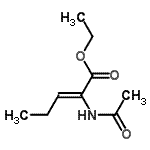 CAS#: 212061-70-6, Ethyl (2Z)-2-Acetamido-2-Pentenoate