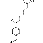 CAS#: 21244-11-1, 7-(4-Methoxyphenyl)-7-Oxoheptanoic Acid