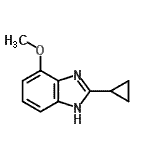 CAS#: 212503-80-5, 2-Cyclopropyl-4-Methoxy-1H-Benzimidazole