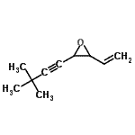 CAS 登录号：212687-66-6， 2-(3,3-二甲基-1-丁炔-1-基)-3-乙烯基环氧乙烷