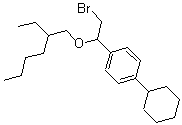 CAS 登录号：21270-16-6， [alpha-(溴甲基)-4-环己基苄基](2-乙基己基)醚