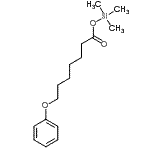 CAS 登录号：21273-13-2， 三甲基硅烷基7-苯氧基庚酸酯