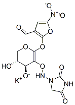 CAS 登录号：21287-44-5， 1-((3-(5-硝基-2-呋喃基)烯丙基亚基)氨基)-海因钾盐