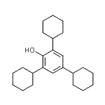 CAS#: 2130-62-3, 2,4,6-Tricyclohexylphenol