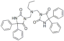 CAS#: 21322-34-9, 3,3'-(Propyliminobismethylene)Bis(5,5-Diphenylimidazolidine-2,4-Dione)