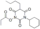 CAS 登录号：21330-95-0， 5-丁基-1-(4-羟基环己基)巴比妥酸丙酸酯