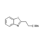 CAS#: 21344-51-4, 3-(1,3-Benzothiazol-2-Yl)Propanenitrile